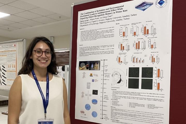 Deren presented the combined effects of enrichment and ketamine!